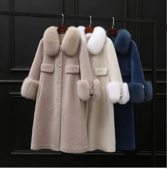 teddy wool coat